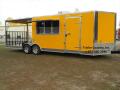 BRAND NEW 8.5 X 24 CONCESSION TRAILER WITH PORCH
