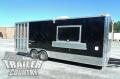 8.5 X 24' ENCLOSED MOBILE KITCHEN CONCESSION - FOOD VENDING - EVENT CATERING TRAILER w/ SCREENED IN
