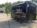 NEW 8.5 X 12' ENCLOSED MOBILE KITCHEN CONCESSION - FOOD VENDING - EVENT CATERING TAIL GATE BBQ