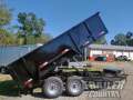 Brand New 7' x 14' Bumper Pull Hydraulic Dump Trailer w/ Ramps