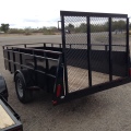 12ft Solid Side SA Open Utility Trailer