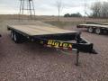 20ft flatbed trailer w/slide in ramps