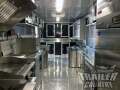 8.5 X 28' V-NOSED ENCLOSED BBQ FOOD TRUCK MOBILE KITCHEN CONCESSION VENDING TRAILER