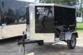 4 X 6 V-NOSED ENCLOSED CARGO TRAILER