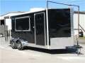 7 X 18 ENCLOSED CONCESSION/ VENDING TRAILER LOADED W/ OPTIONS