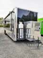 8.5 X 28' ENCLOSED FOOD VENDING TRAILER LOADED w/ CONCESSION EQUIPMENT & 1/2 BATHROOM