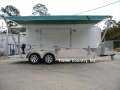 7 X 14 + 4' Open Porch  TAIL GATE CONCESSION TRAILER LOADED W/ OPTIONS