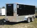 6X12 ENCLOSED CARGO MOTORCYCLE TRAILER