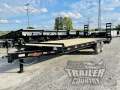 8' x 24' (20'+4') Heavy Duty 14K  Deck Over Bumper Pull Heavy Equipment Trailer -Car Hauler w/