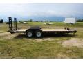 16ft Heavy Duty Flatbed Trailer w/Stand Up Ramps