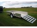 12ft Solid Side Silver Utility Trailer