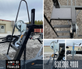 2023 Haul-Rite 24' Tritoon Pontoon Trailer w/brakes and ladder