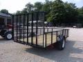 12FT UTILITY TRAILER W/TALL MESH SIDES