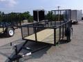 10ft Utility Trailer w/Expanded Metal (Mesh) Sides