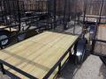 8ft Single 3500lb Axle Wood Deck