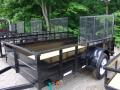 10ft Treated Wood Flooring, Single 3500 lb Axle Trailer