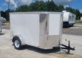 2023 ARISING Enclosed Trailer 5x8 SA 35K 5' White