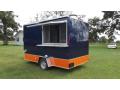 12ft Harley Colors Single Axle Concession Trailer