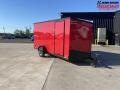  United WJ 6x14 V-Nose Cargo Trailer w/Rear Ramp Door