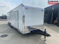 United 8.5X34 Car/Racing Trailer (110V Package, Cabinets)