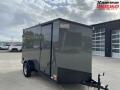 United 6X12 V-Nose Cargo Trailer (Rear Ramp Door)