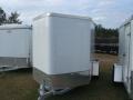 ALL ALUMINUM 10FT V-Nose Cargo Trailer w/Barn Door