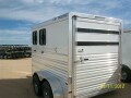 2  H TRAILER WITH FRONT TACK ROOM-ALL ALUMINUM