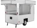 12FT Custom Concession Trailer with 3 Marquee Windows