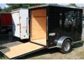8FT BLACK ENCLOSED WITH REAR RAMP