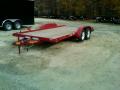 16FT CH - RED WITH WOOD DECK
