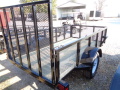 5 x 10, Utility Trailer w/ 2ft Wire Mesh Sides
