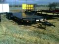 18ft Steel Deck Car Hauler w/ 2-3,500 lb. Brakes