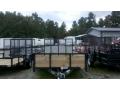 12ft utility trailer w/ wood sides 