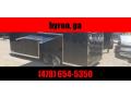  Covered Wagon Trailer 8.5x24 10k Carhauler w/ ramp door Enclosed Cargo