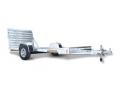 12ft Bumper Pull Silver SA Utility Trailer 