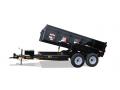 12ft TA  Low Profile Extra Wide Dump Trailer