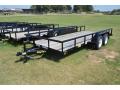 16ft Tandem Axle Pipetop Utility Trailer 