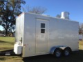 SILVER 16FT LOADED CONCESSION TRAILER