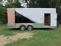 Two Tone 20ft Flat Front Cargo Trailer
