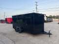 High Country Cargo 7x16 BLACK ON BLACK SPECIAL EDITION 7' Tall Cargo Trailer