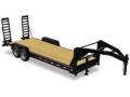 20ft Gooseneck Trailer-Stand up Ramps