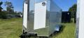  A&R Economy Cargo Trailers 7X16TA WHITE POLYCORE Cargo / Enclosed Trailer