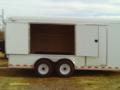 16ft Enclosed trailer 12k unit-With Vendor Doors