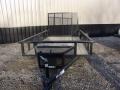 10ft SA Utility Trailer w/Expanded Metal Toolbox on Front of Trailer
