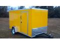 Yellow 12ft SA Cargo Trailer