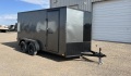 2023 Compass 7'x14' Enclosed Cargo Trailer - Indigo DLX