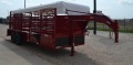 2024 Good Guys 80''x20' GN Bar Top Livestock Trailer - BTL