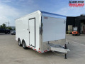 United UAT 8.5x16 All Aluminum Cargo Trailer 14K w/Rear Ramp Door