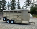 GR 16'  STOCK BUMPER PULL 7K Cattle/Livestock Trailer