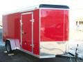 12ft RED Enclosed cargo trailer